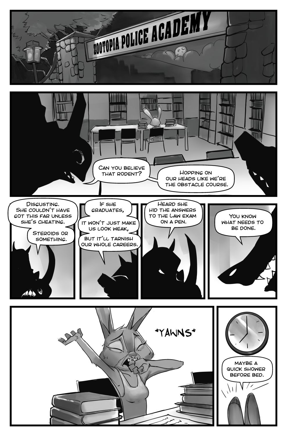 Police Zootality page 1