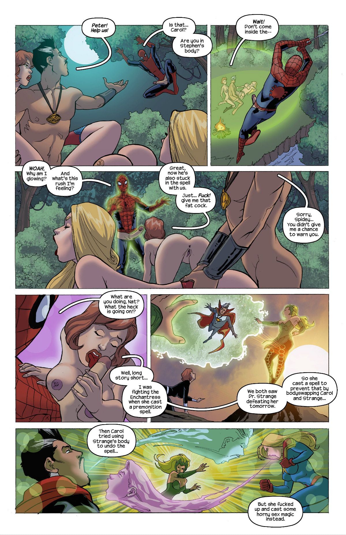 Porn Of The Realms – Strange Witch page 4