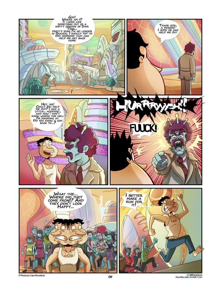 Quagmire – Into The Multiverse page 7