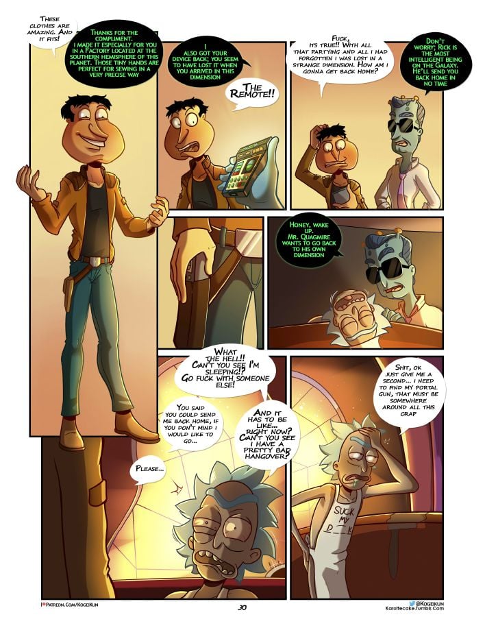 Quagmire – Into The Multiverse page 31