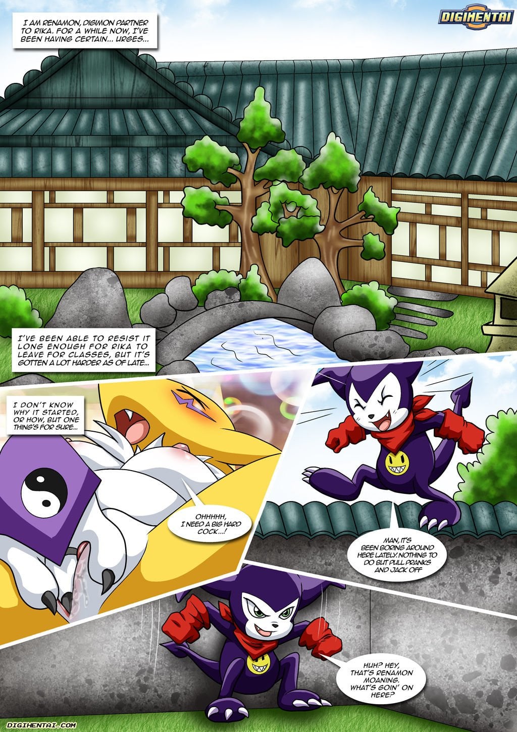 Renamon´s First Time page 2