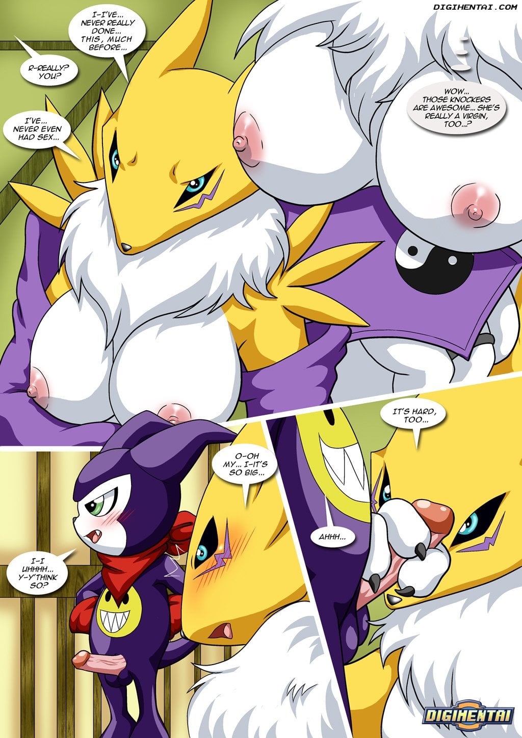Renamon´s First Time page 4