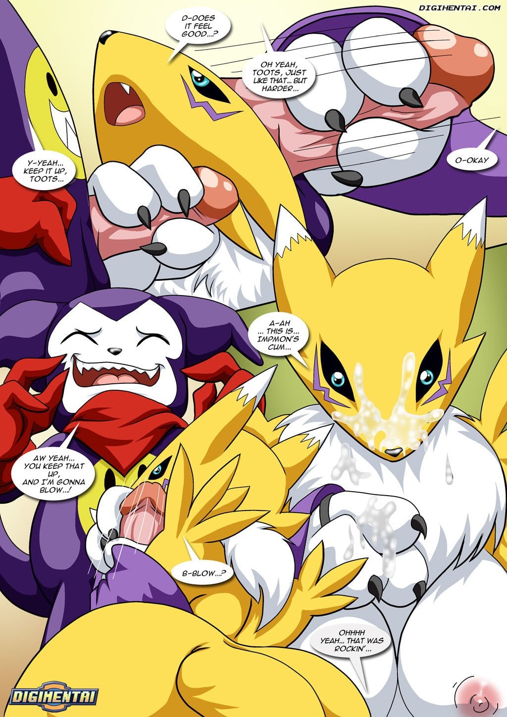 Renamon´s First Time page 5