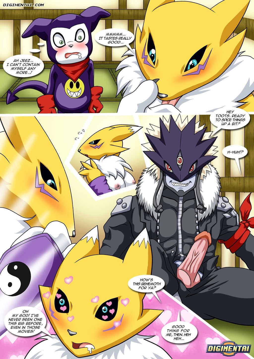 Renamon´s First Time page 6