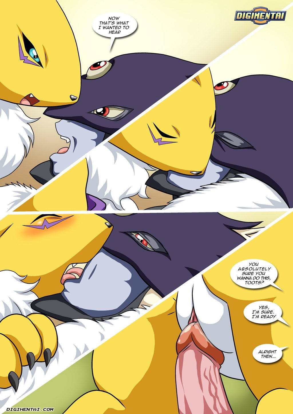 Renamon´s First Time page 11