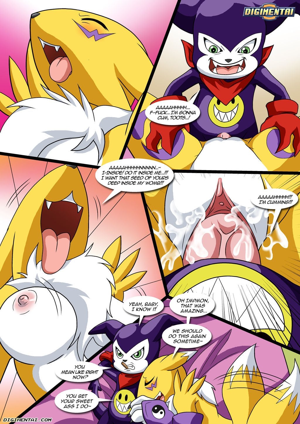 Renamon´s First Time page 18