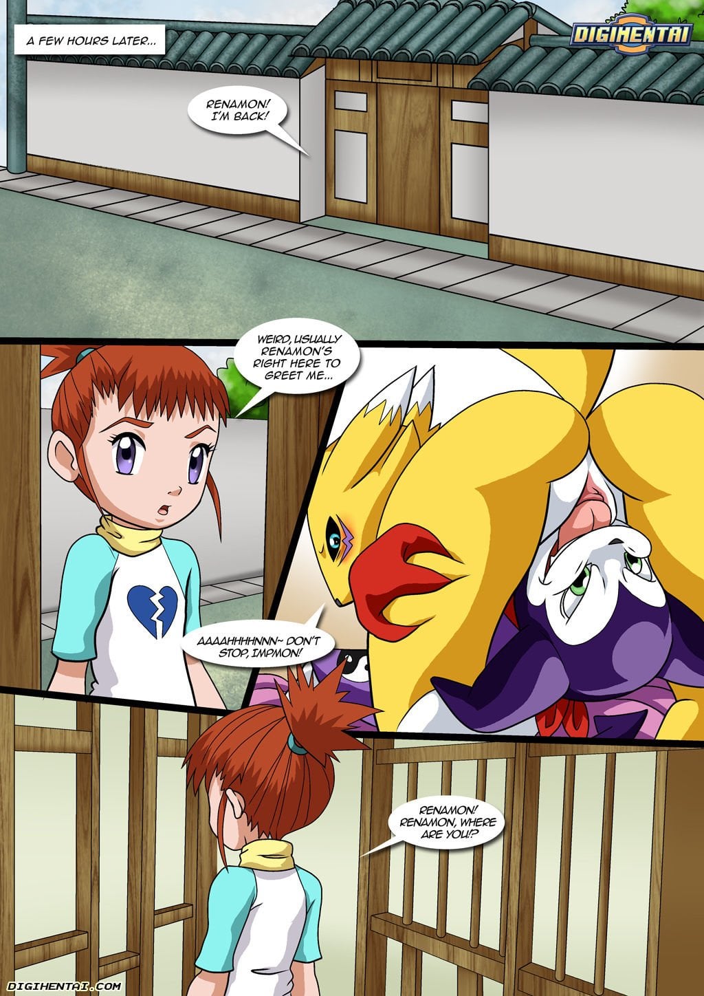 Renamon´s First Time page 19