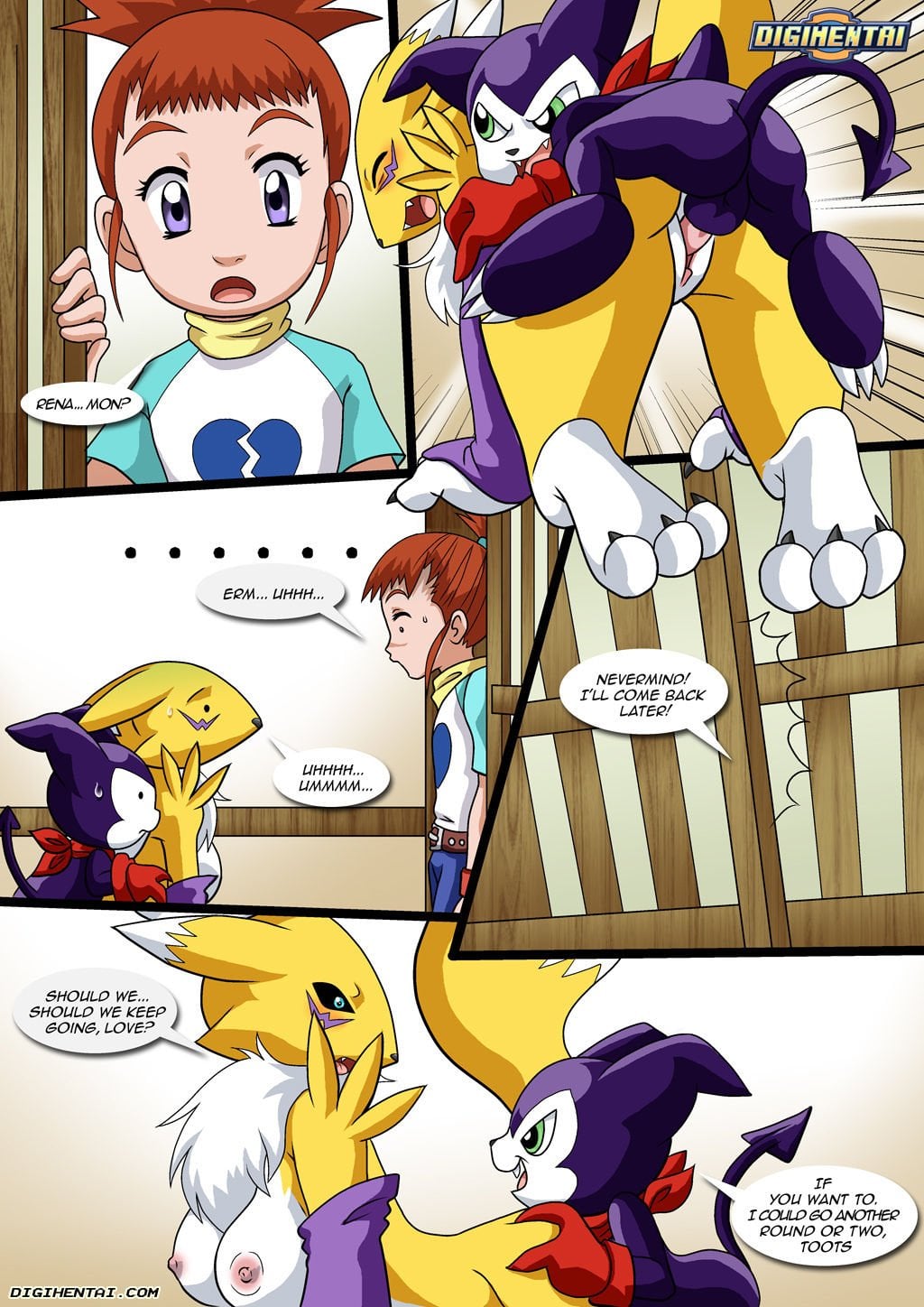 Renamon´s First Time page 20