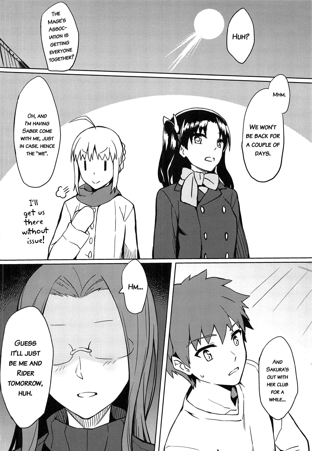 Rider-san to no Ichinichi page 3