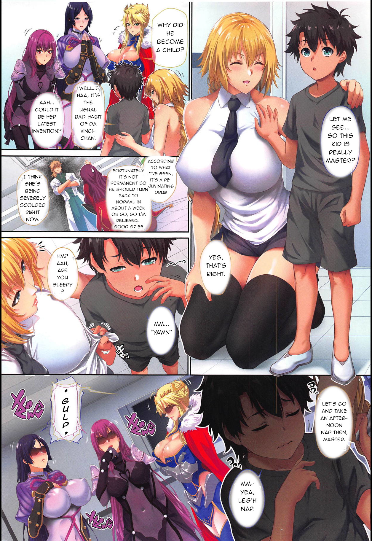 Ritsuka-kun’s Misfortune? The Targeted Lamb!! page 3