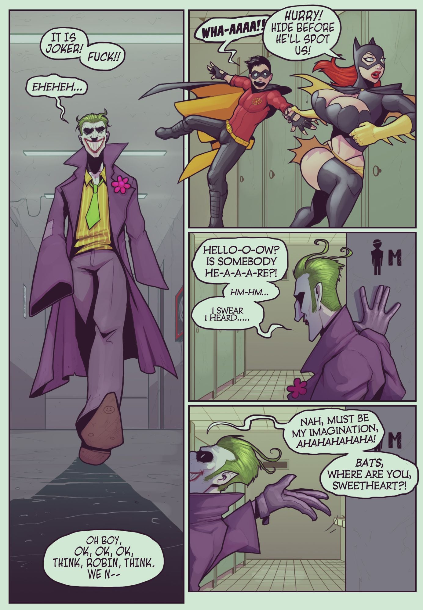 Ruined Gotham – Batgirl Loves Robin page 4