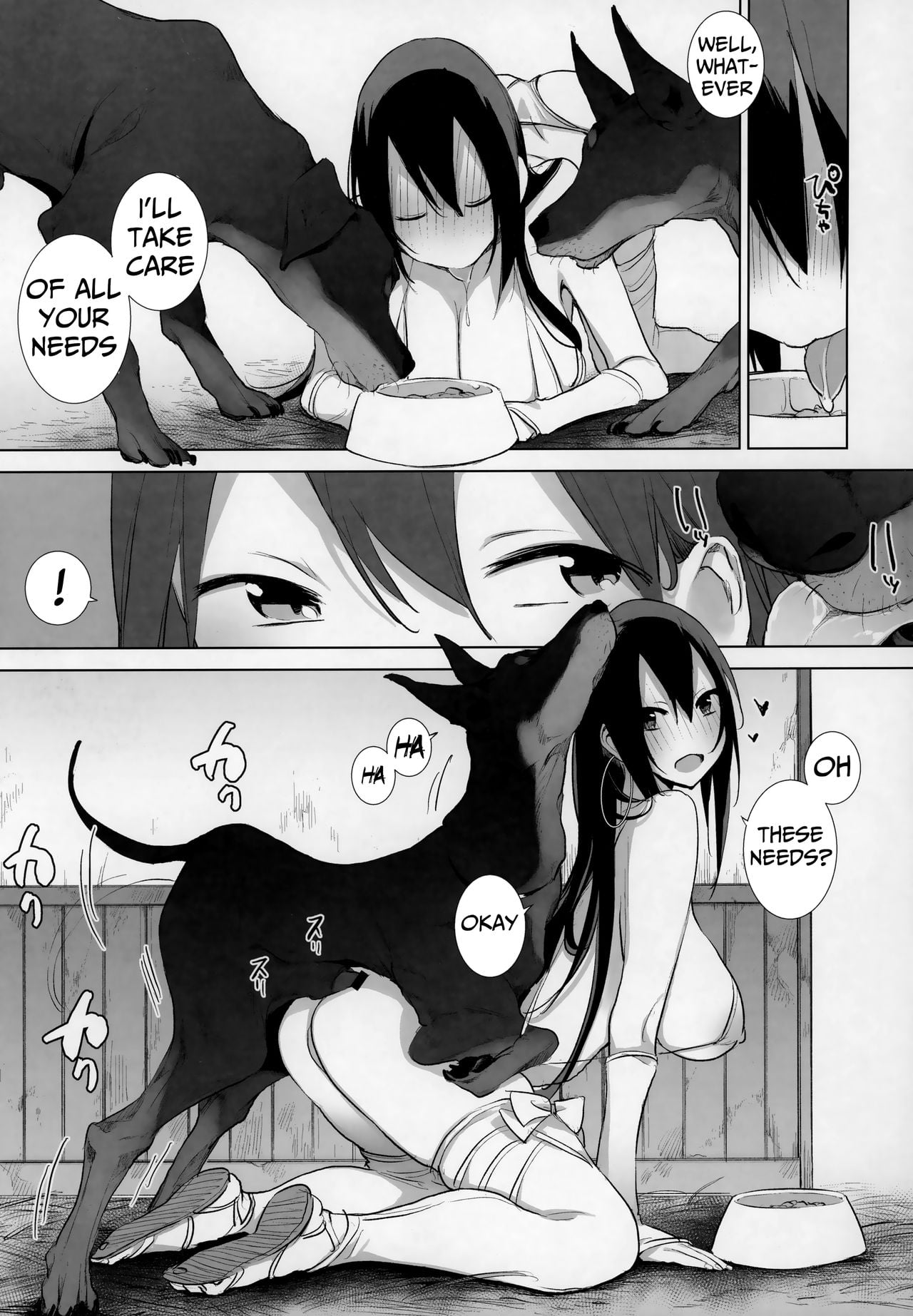 Sanzou-chan to Uma to Inu to Buta page 4