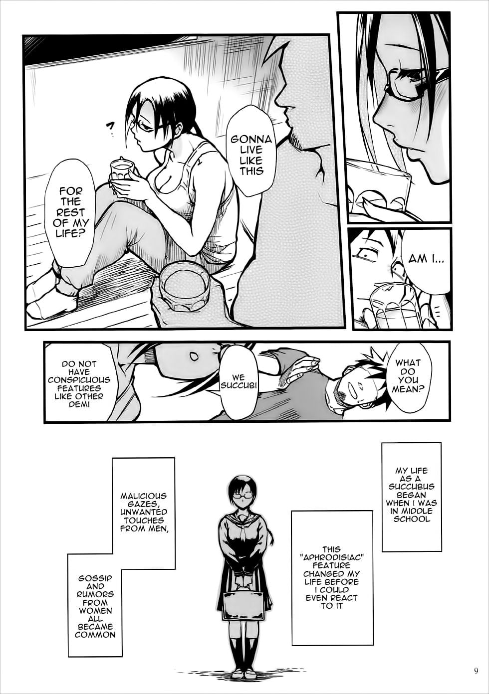 Satou-sensei wa Kataritai page 8