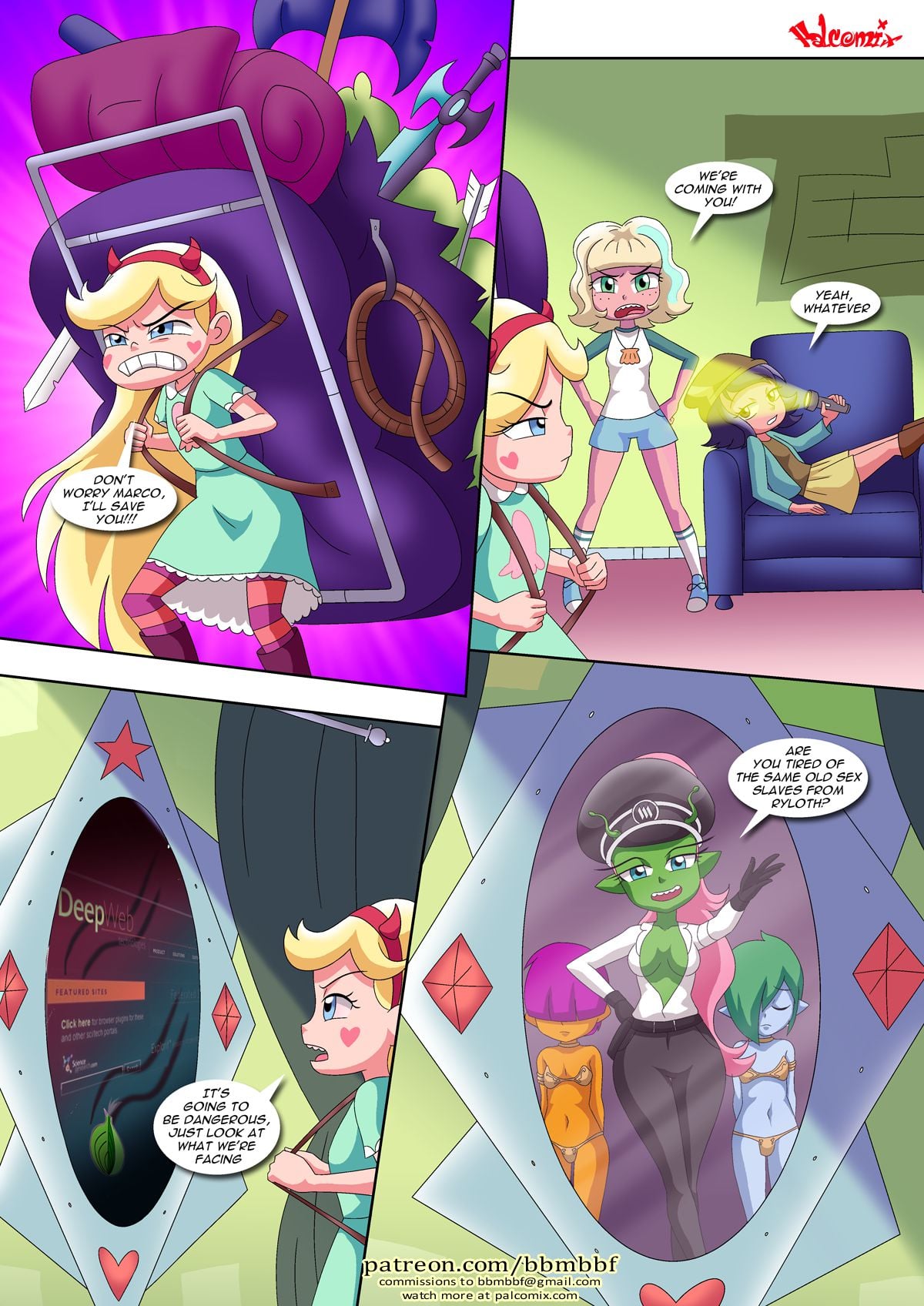 Saving Princess Marco page 9
