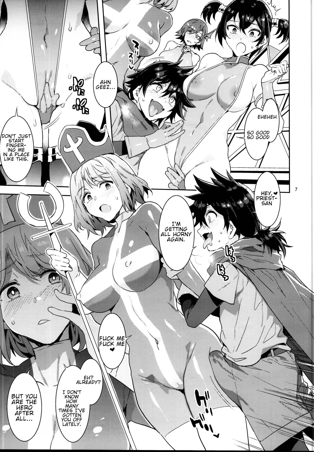 Seiyoku ni Shoujiki Sugiru Shota Yuusha page 10