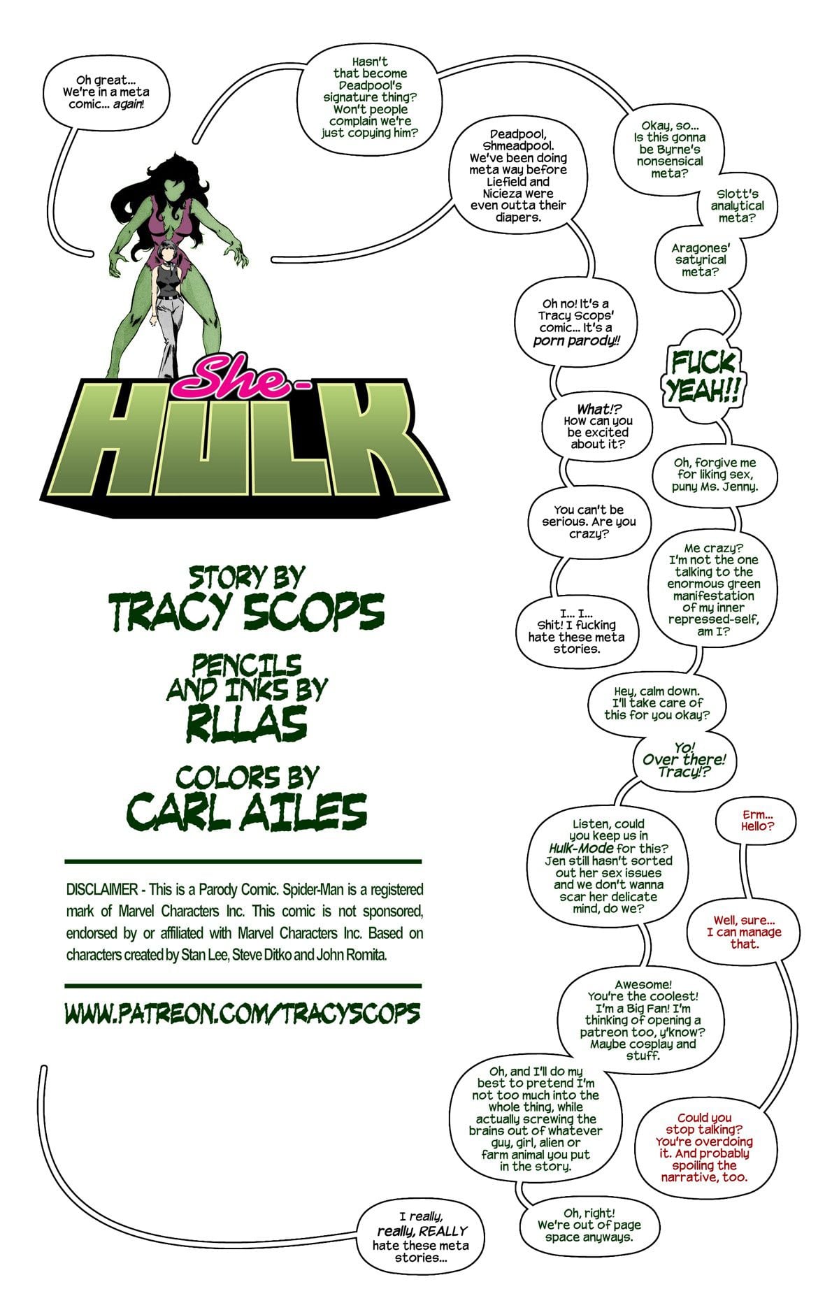 She-Hulk page 2