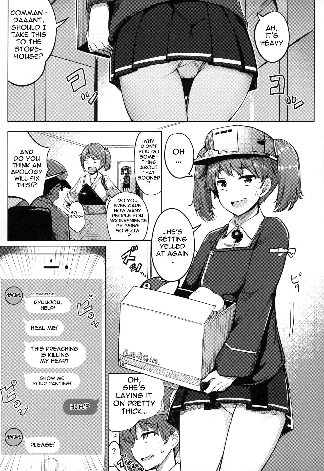 Shigoto ni Tsukaretara Ryuujou o Yobidashite Nuitemorau. page 4