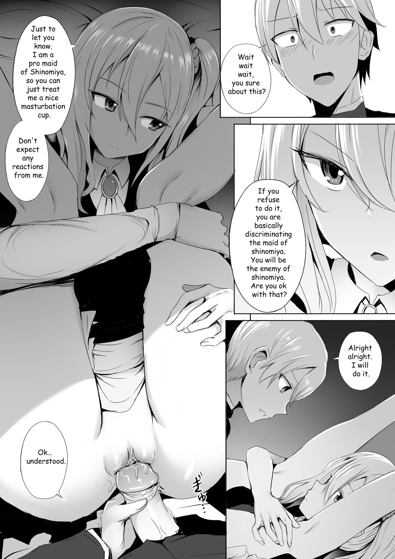 Shinomiya no Maid wa Tokojyouzu – Professional Jintai Onahole page 11