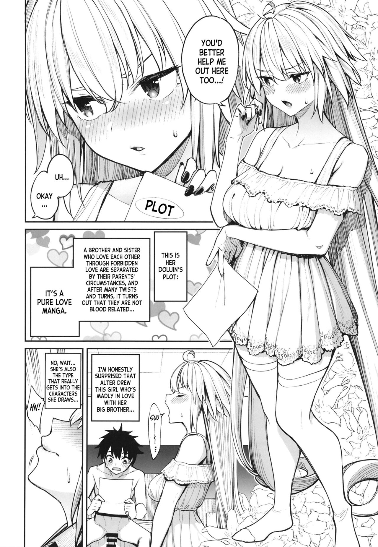 Sisters swimming at the sea in summer page 15