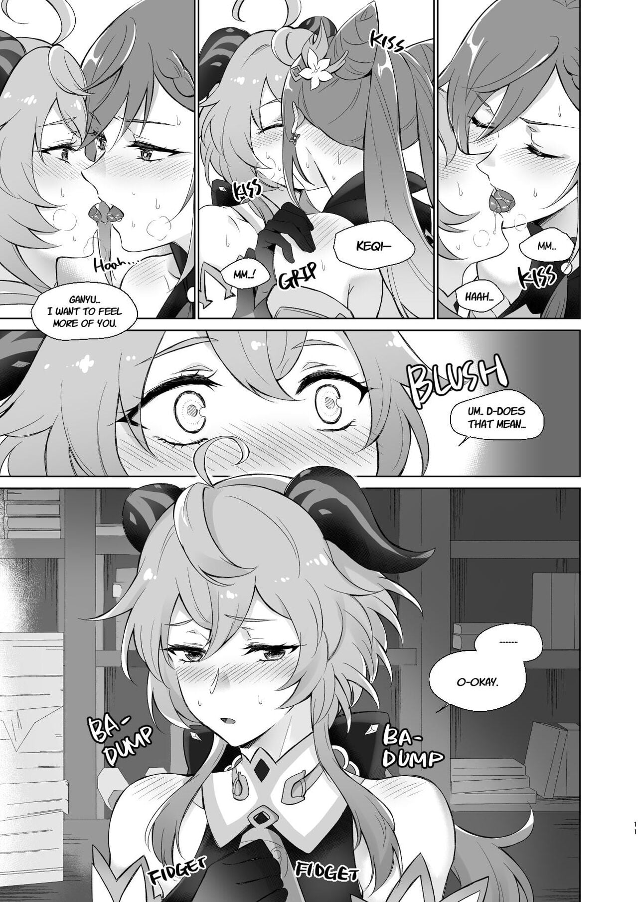 Sleep with me, Ganyu page 10