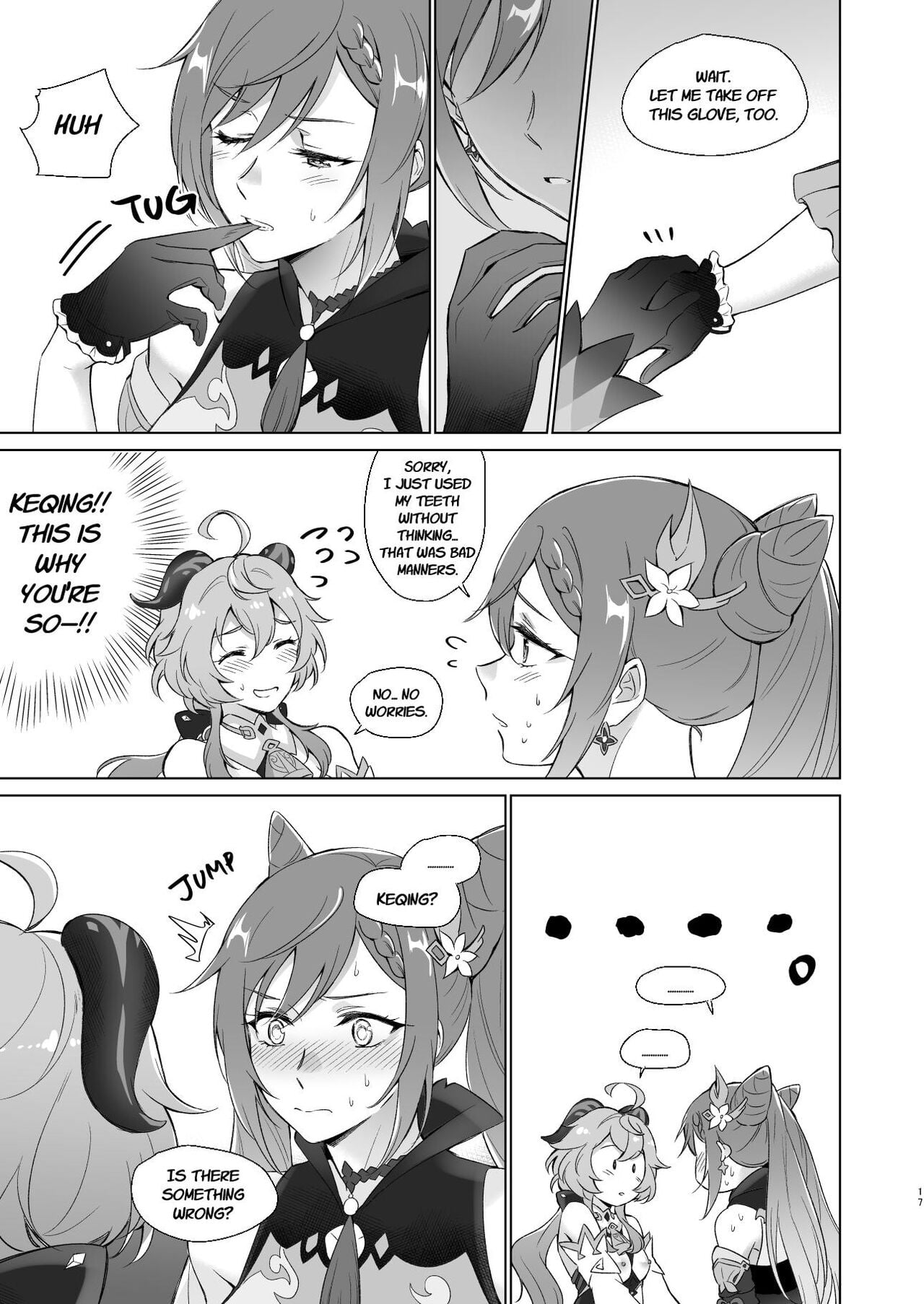 Sleep with me, Ganyu page 16