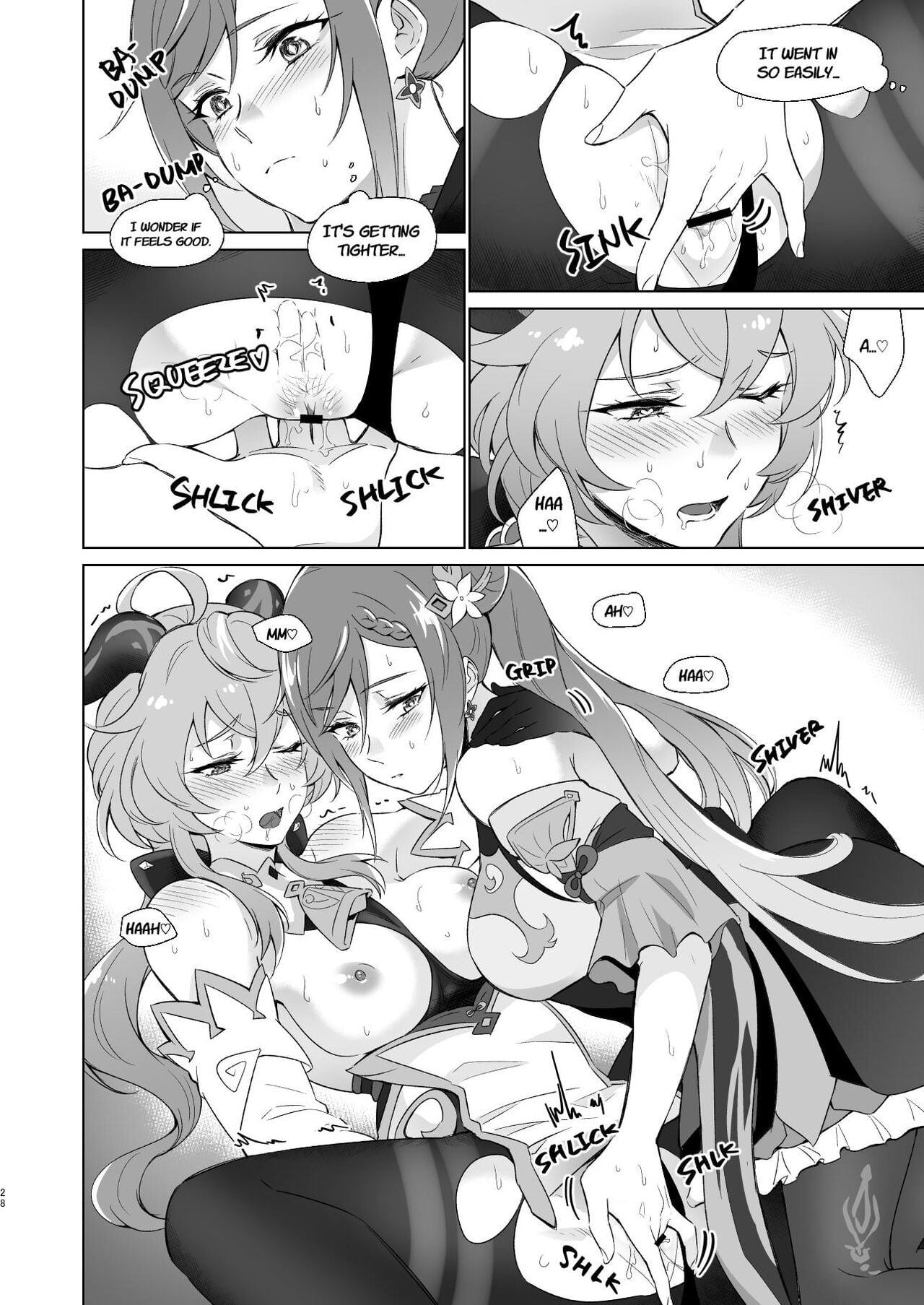 Sleep with me, Ganyu page 27