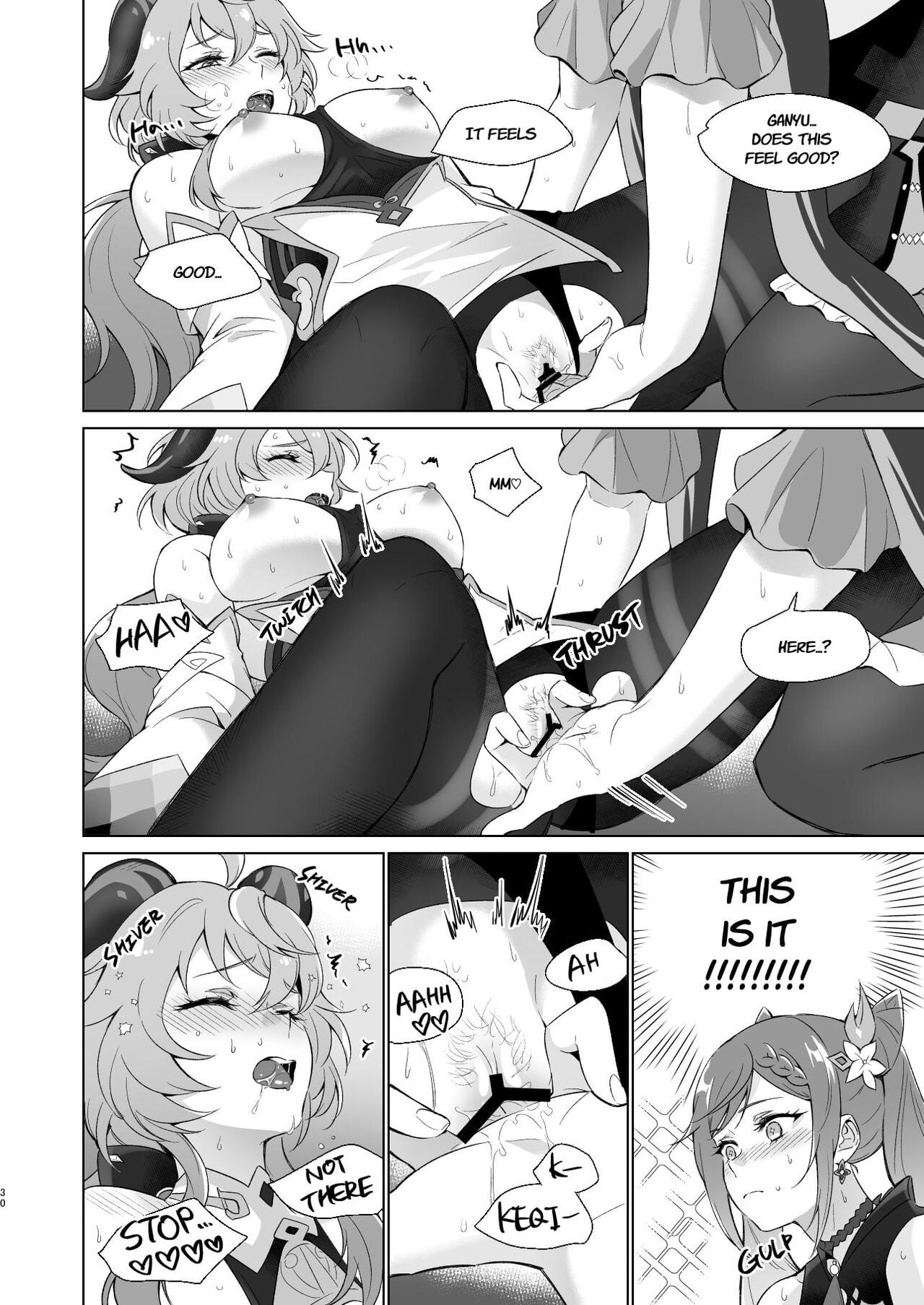 Sleep with me, Ganyu page 29