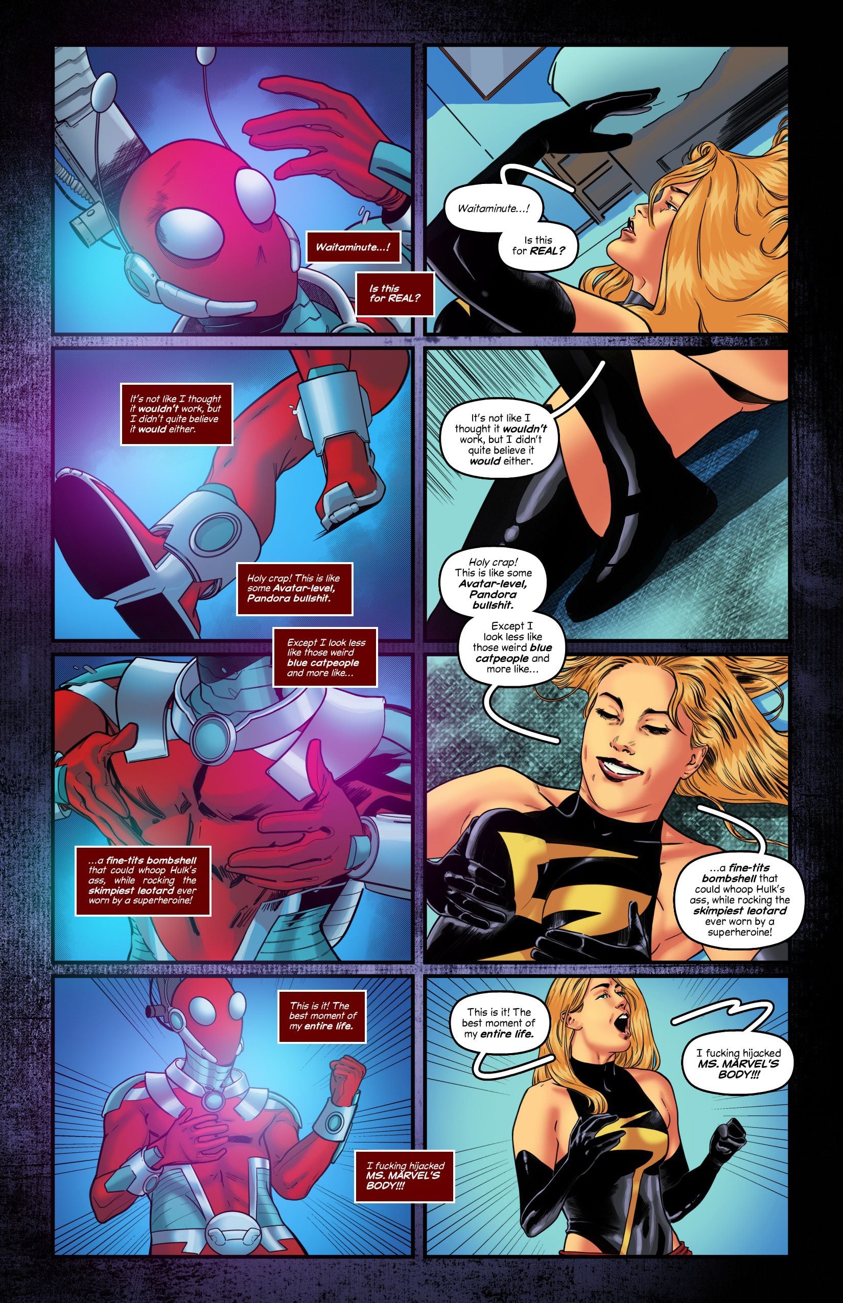 Snatch Jacked – MS. Danvers page 6