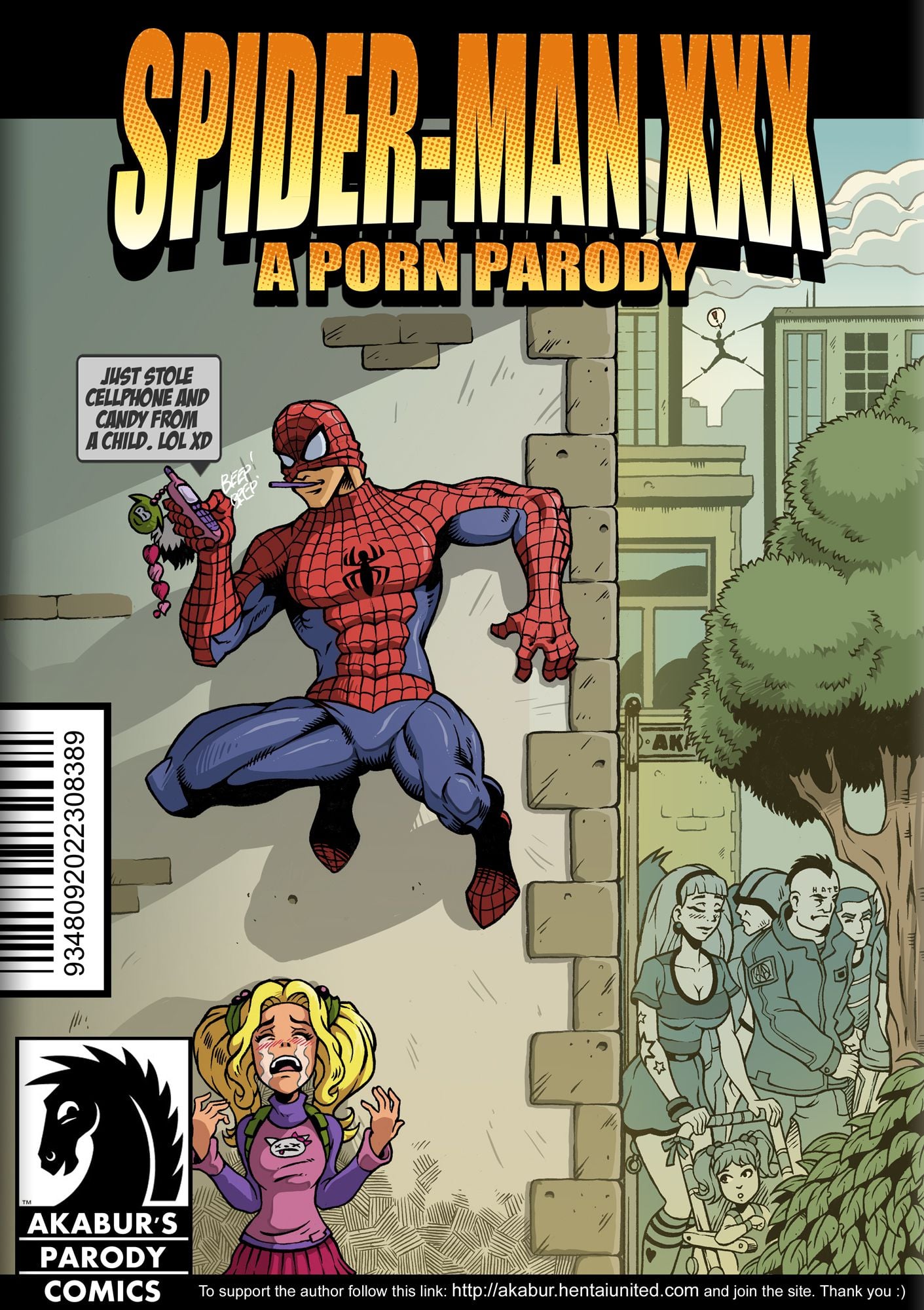 Spider-Asshole page 1