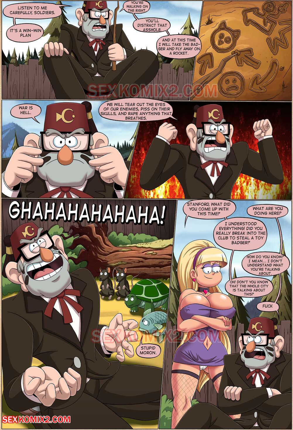 Story About A Badger page 16