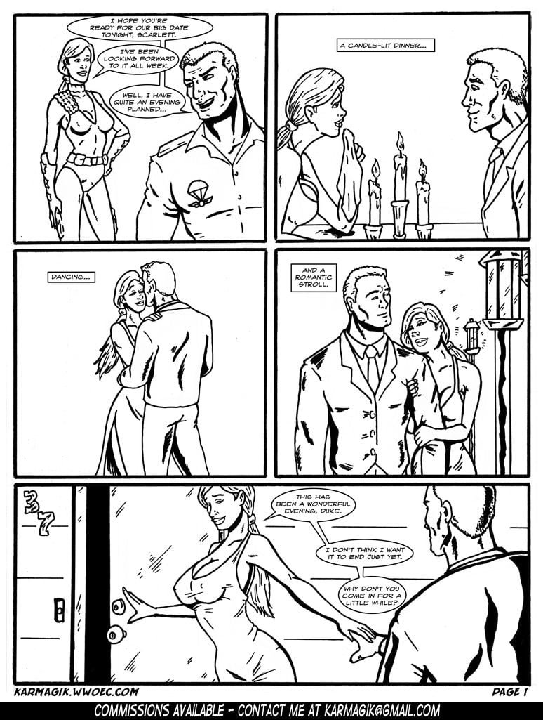 Subjugating Scarlett page 1
