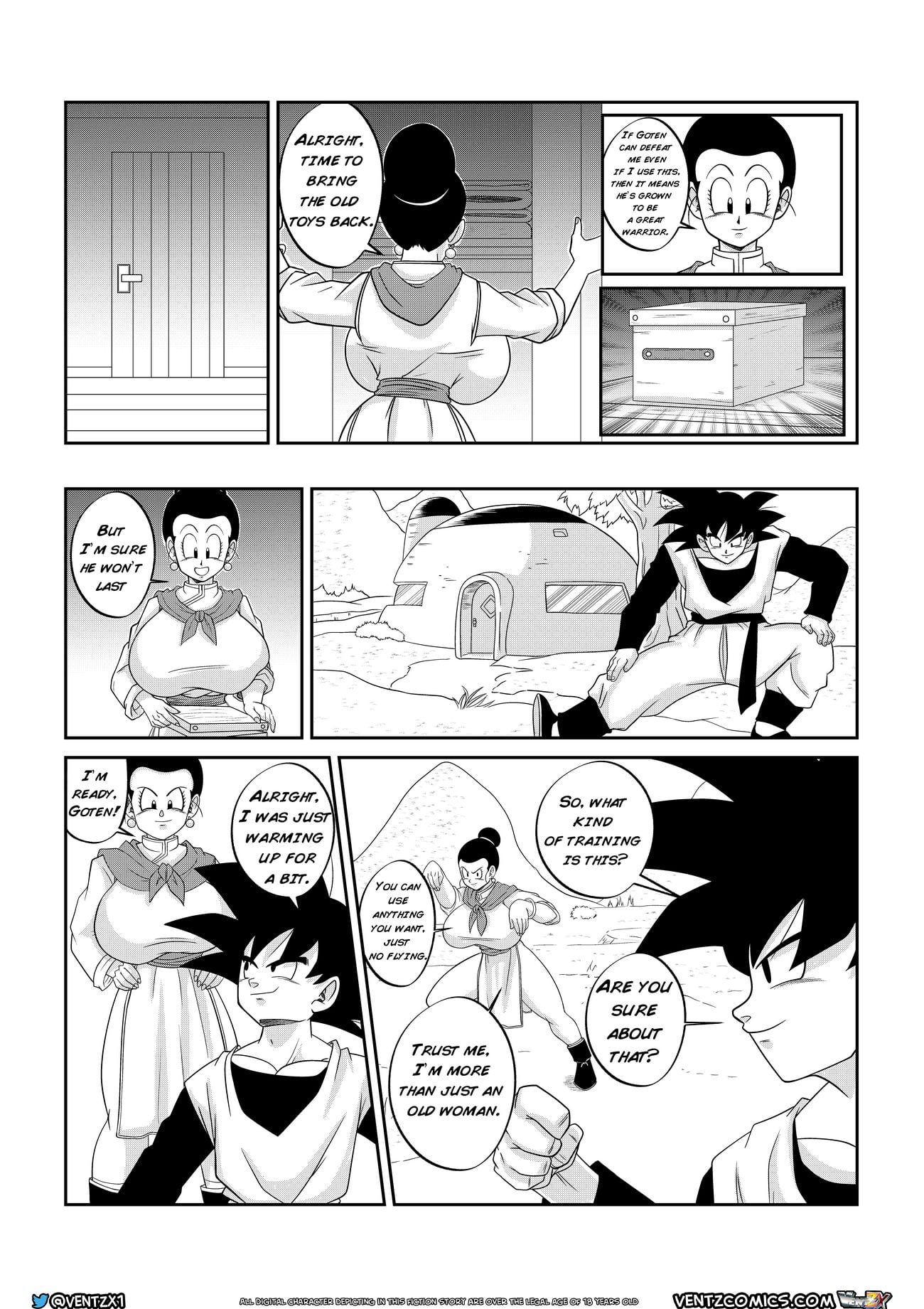 Super Dragon Ball: Eros – Chichi’s Special Training page 4