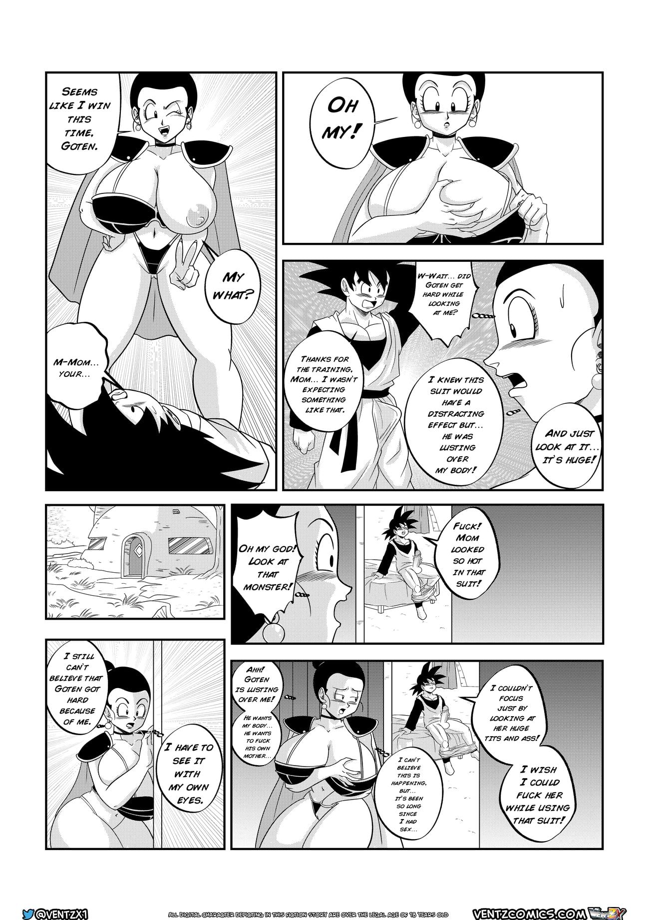 Super Dragon Ball: Eros – Chichi’s Special Training page 8