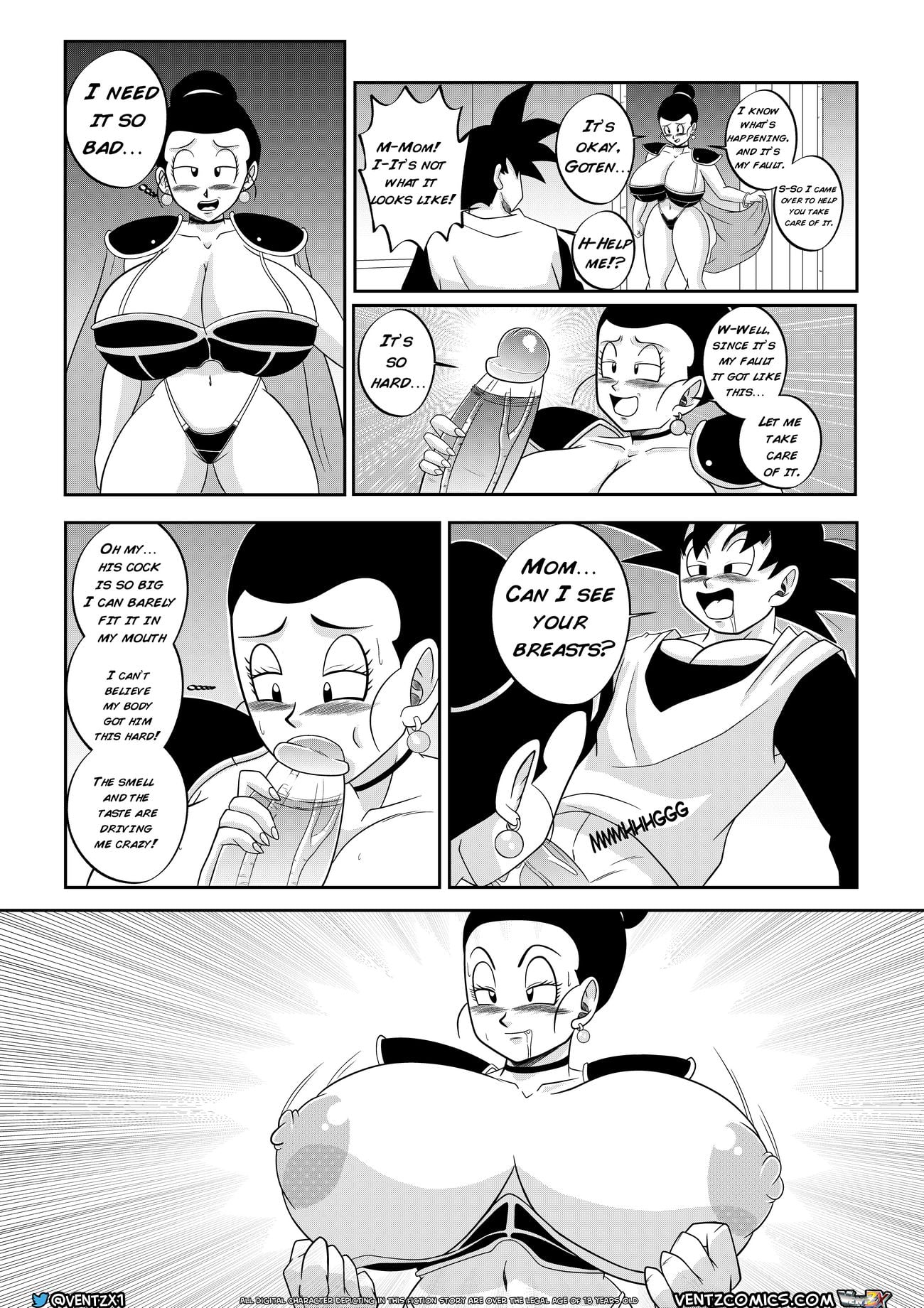 Super Dragon Ball: Eros – Chichi’s Special Training page 9
