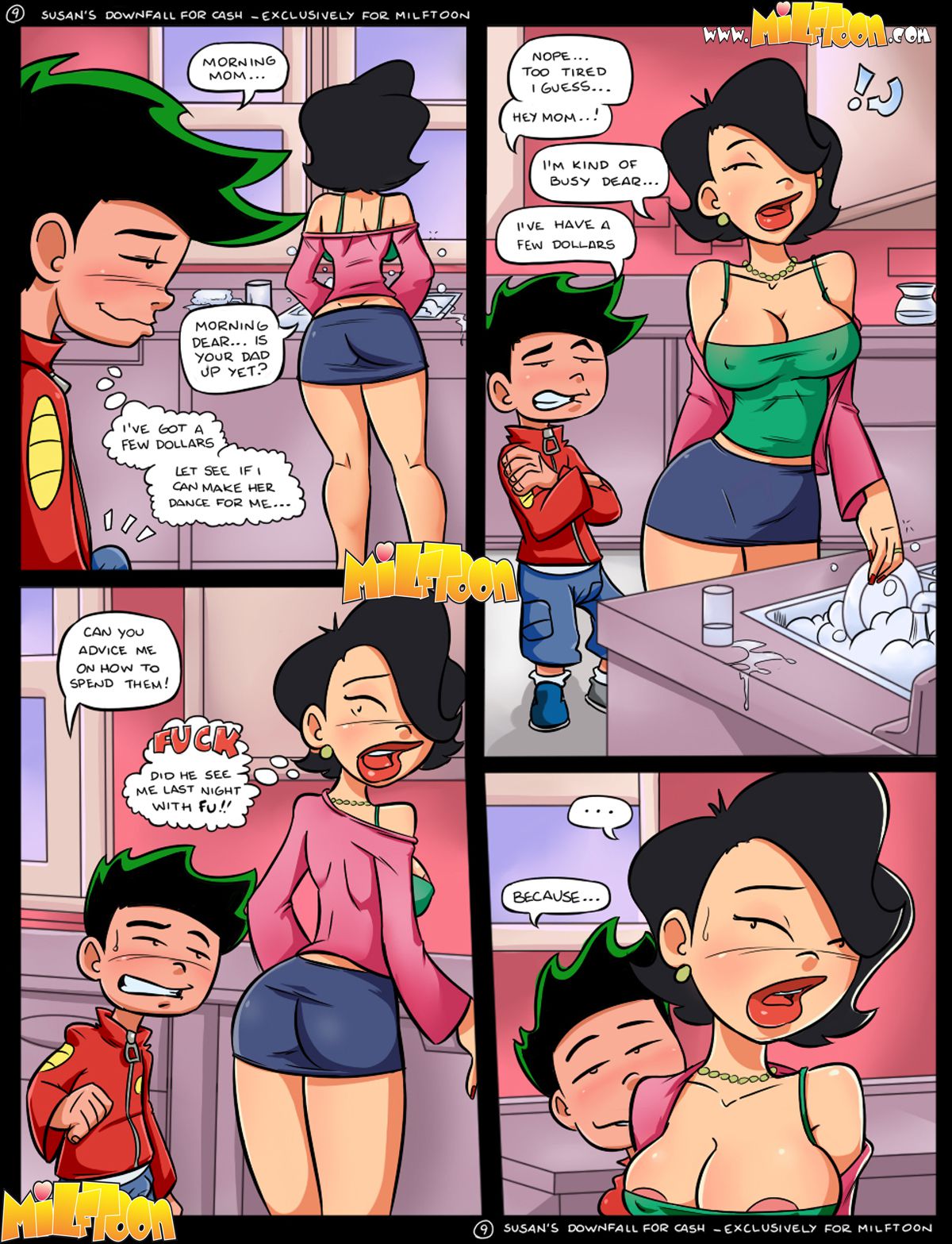 Susan’s Downfall For Cash page 9