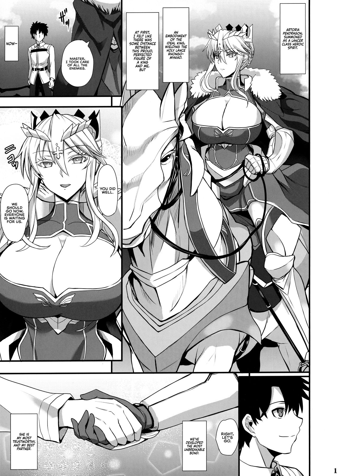 Sweet & Lewd King of Knights page 3