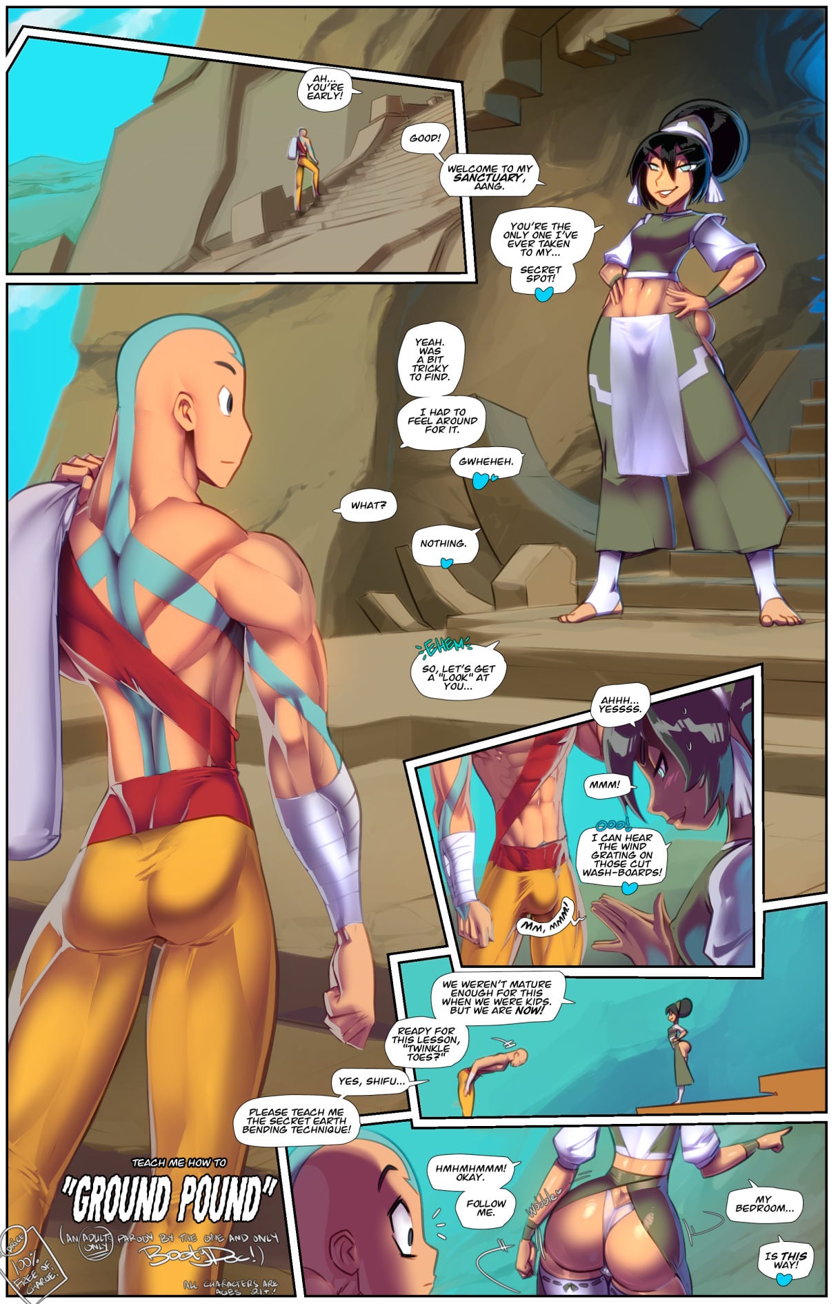Teach Me How To Ground Pound page 1