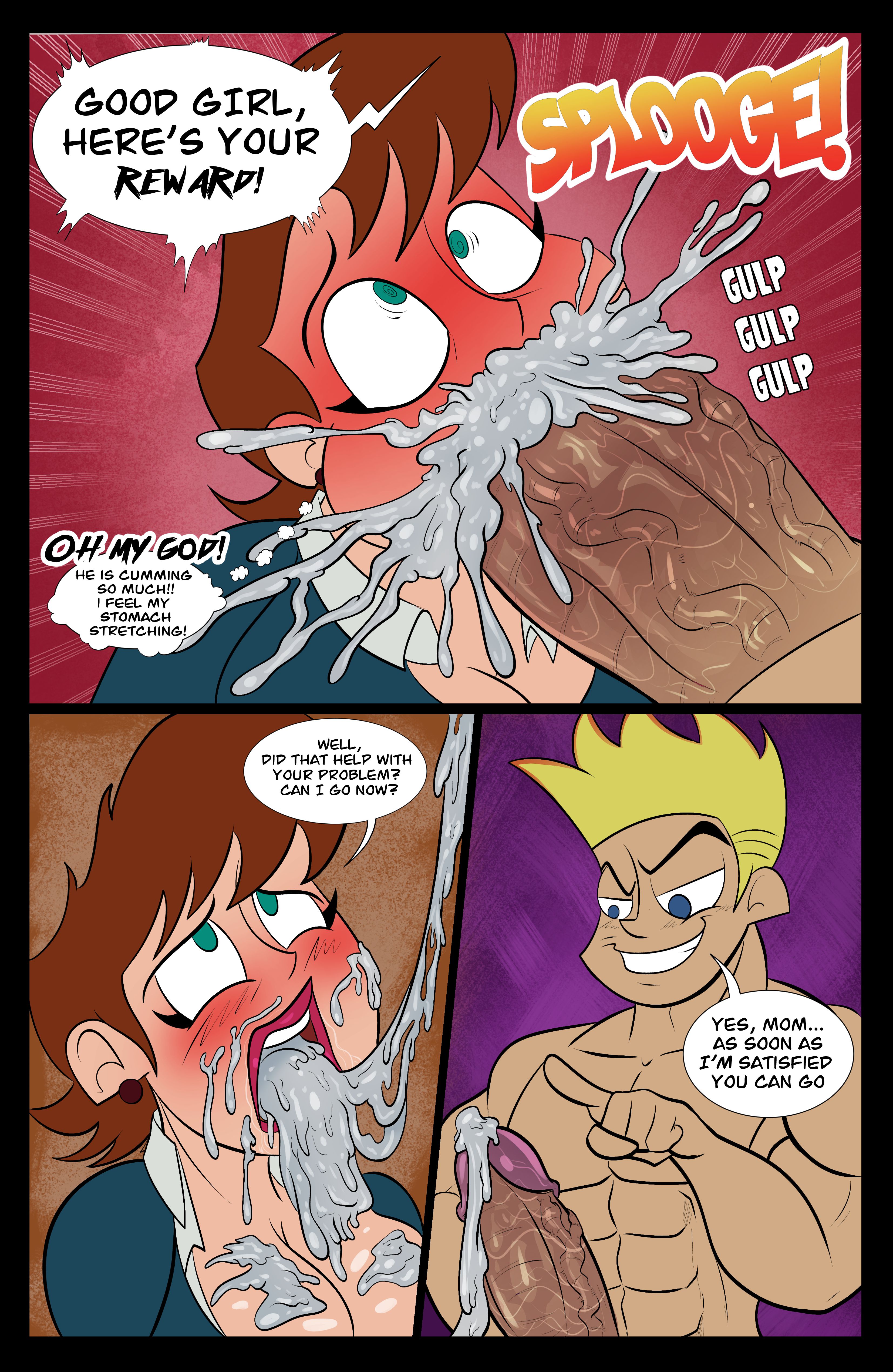 Johnny Test and the Puberty Potion page 7