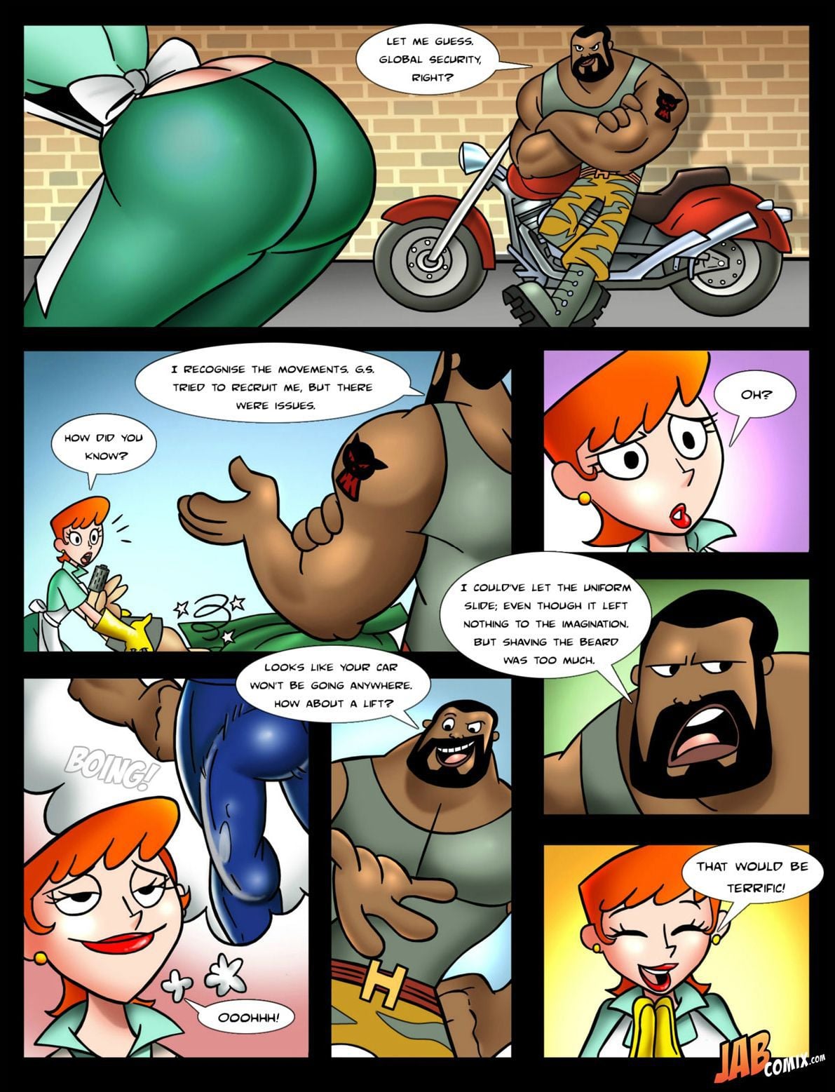 The Adventures Of Action Fuckin’ Hank page 3