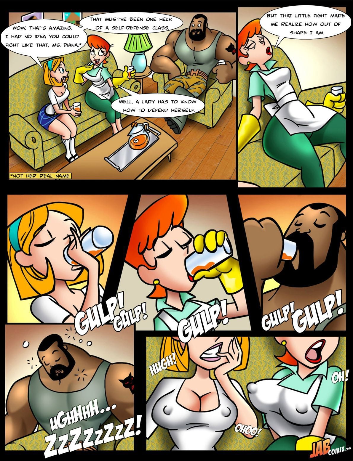 The Adventures Of Action Fuckin’ Hank page 5
