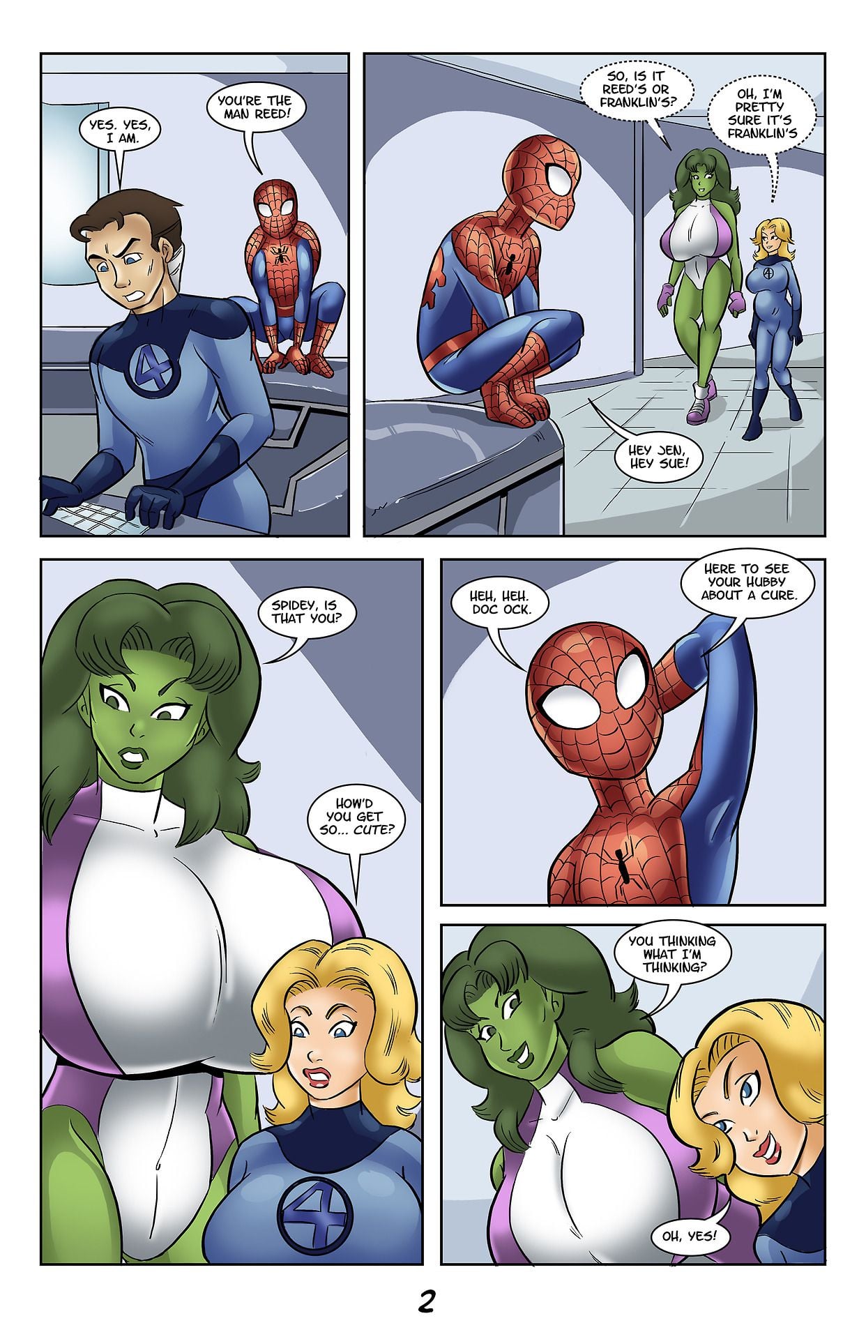 The Adventures Of Young Spidey page 2