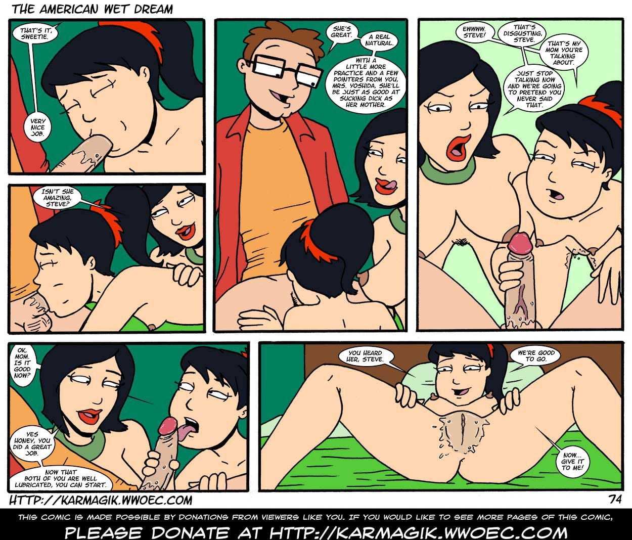 The American Wet Dream page 74