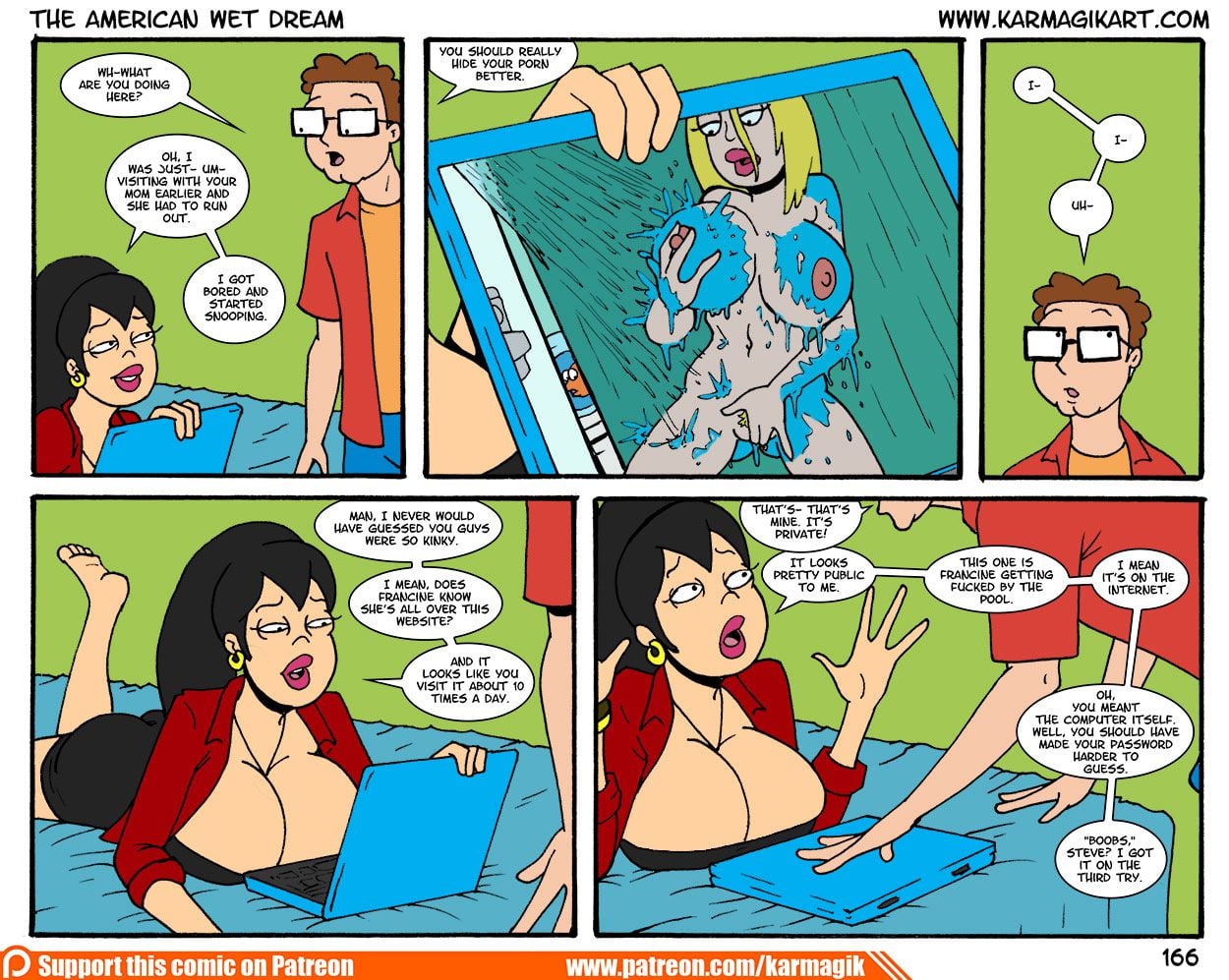 The American Wet Dream page 166
