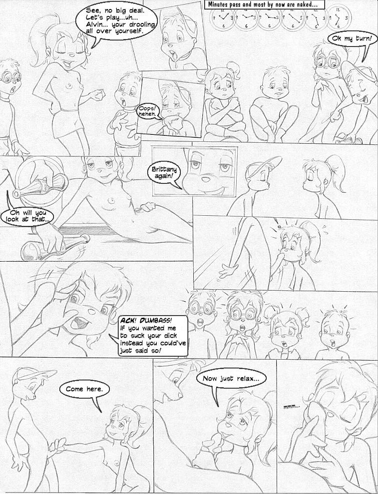The Chipmunx Sleepover Party page 3