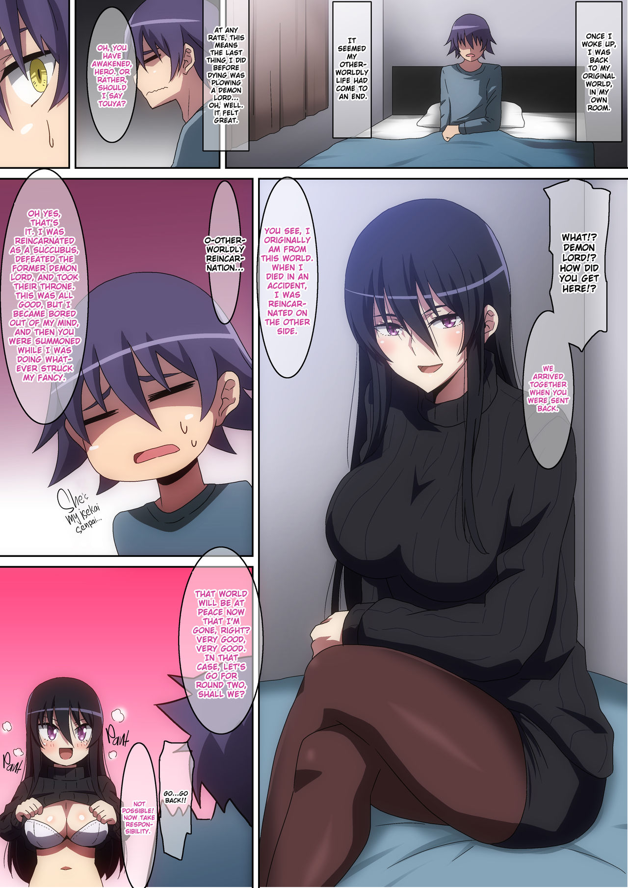 The Demon Lord and the Summoned Hero page 18