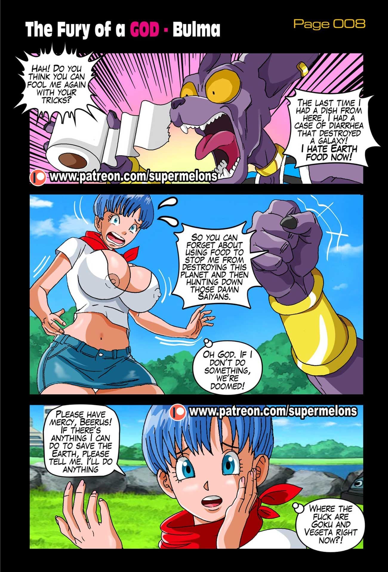 The Fury of a God page 12