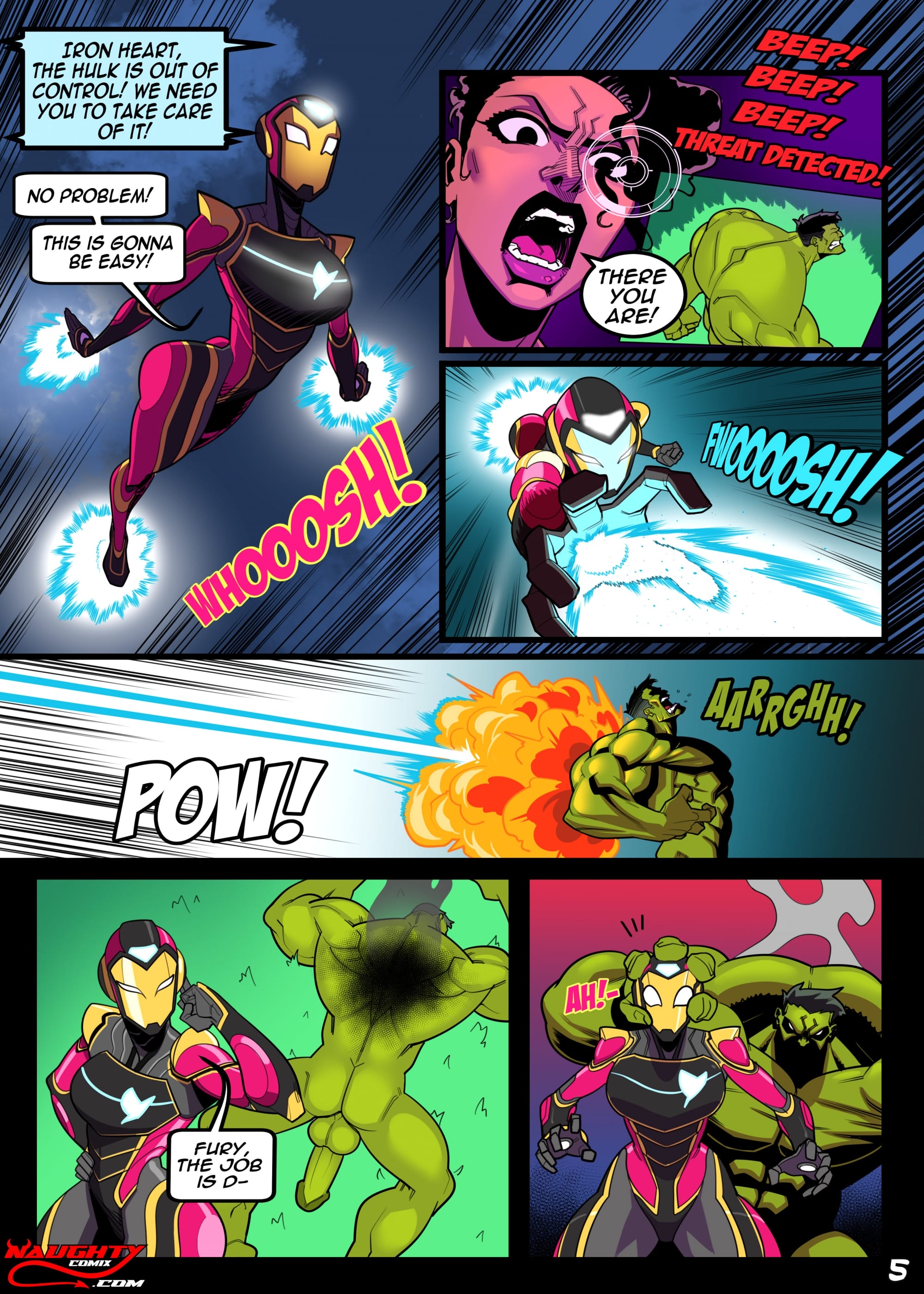 The Insatiable Hulk page 5