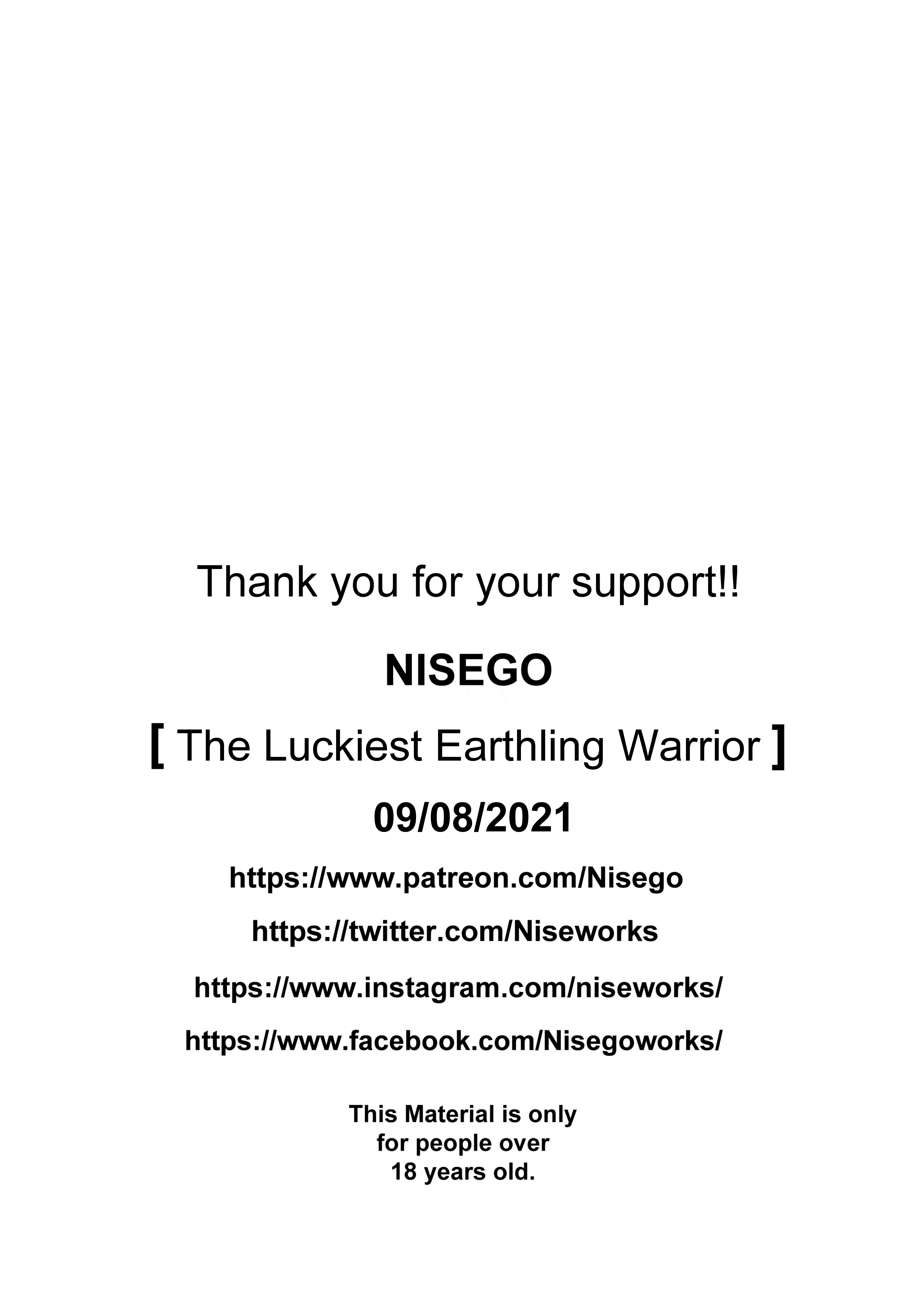 The Luckiest Earthling Warrior page 14