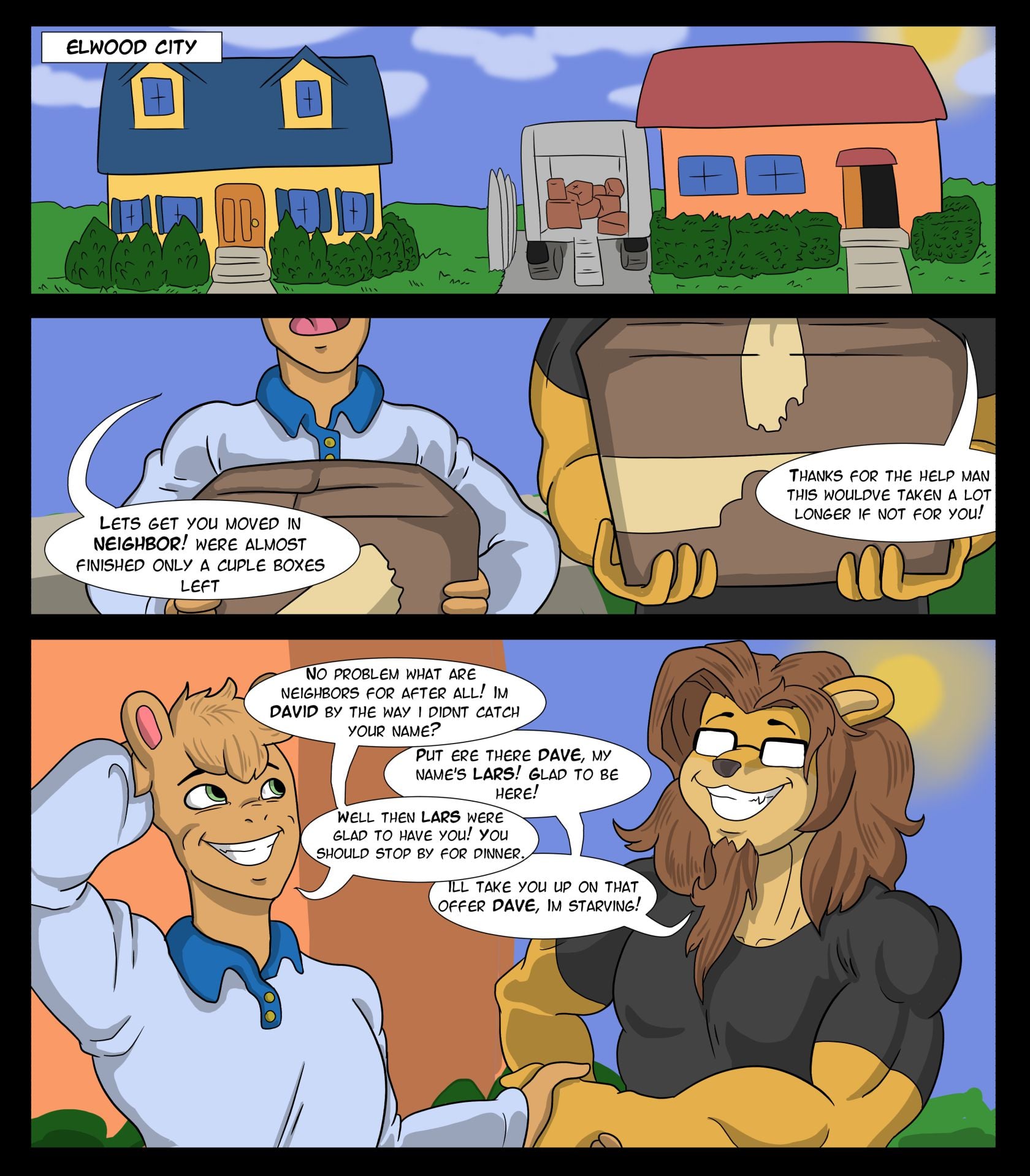 The New Neighbor page 1