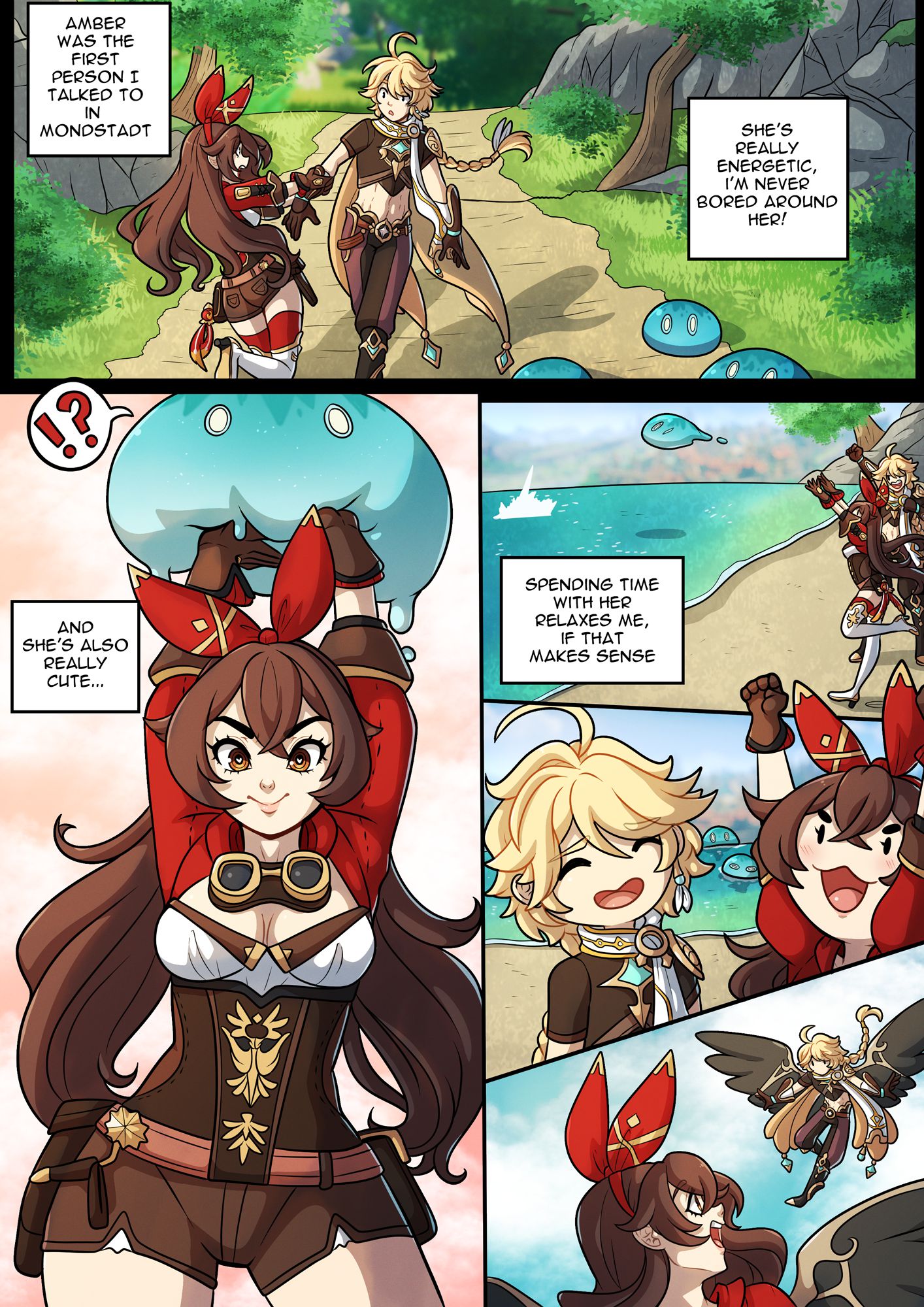 The Traveler’s Guide to Teyvat’s Heart – Amber page 3
